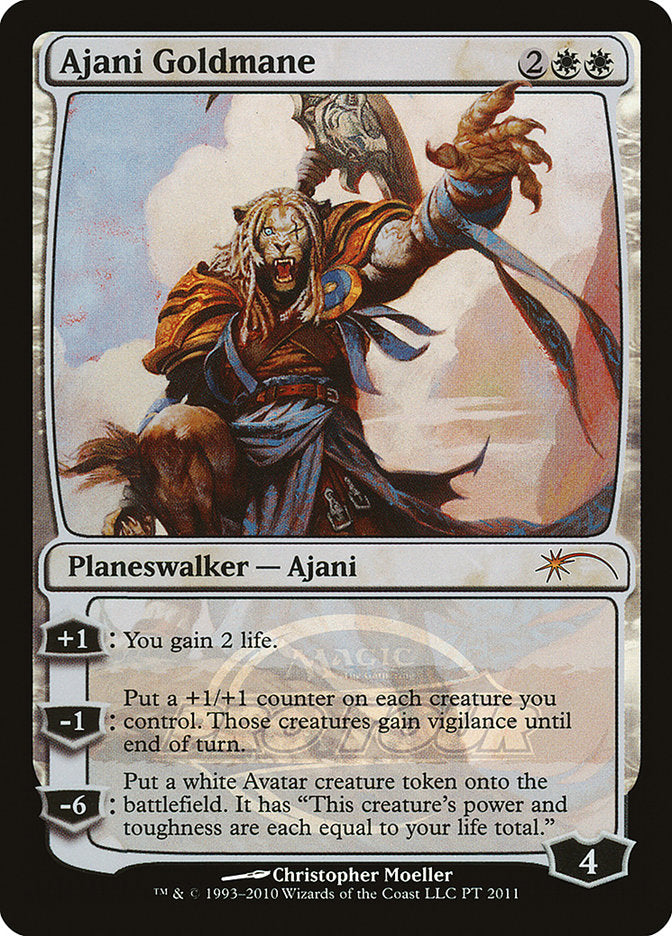 Ajani Goldmane (Pro Tour) [Pro Tour Promos] Magic: The Gathering
