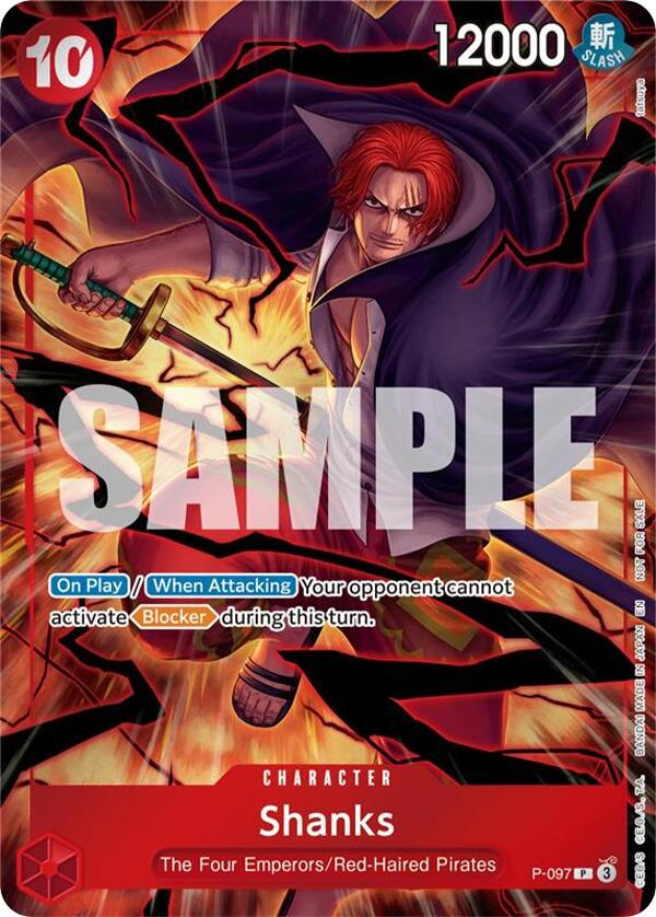 Shanks (Event Pack Vol. 8) [One Piece Promotion Cards] Bandai