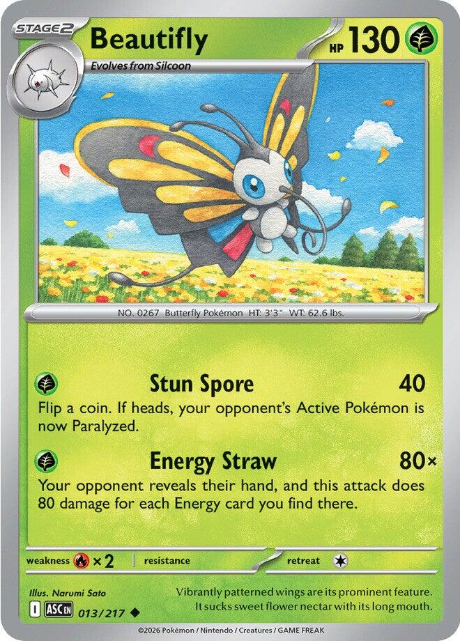 Beautifly (013/217) [Mega Evolution: Ascended Heroes] Pokémon