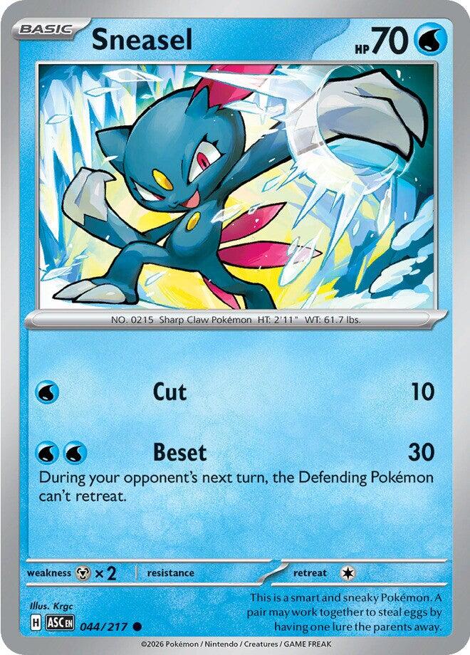 Sneasel (044/217) [Mega Evolution: Ascended Heroes] Pokémon