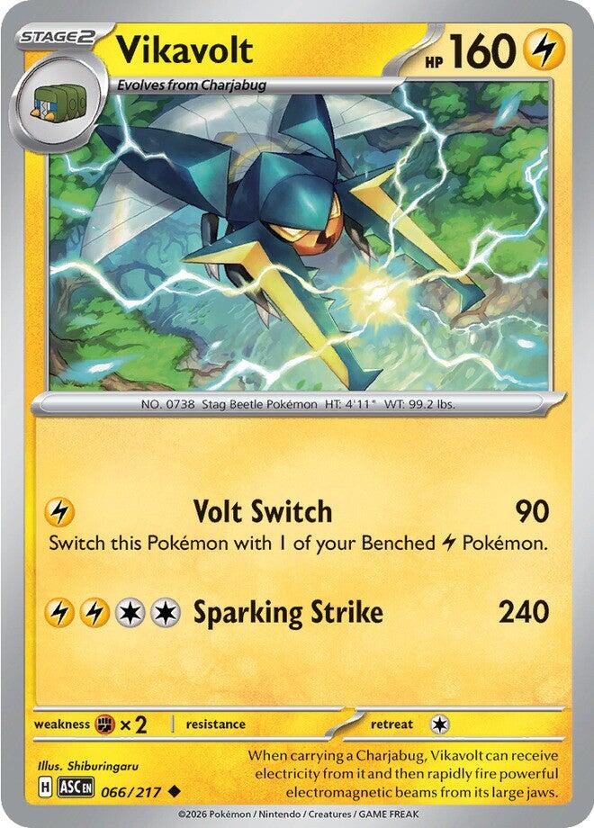 Vikavolt (066/217) [Mega Evolution: Ascended Heroes] Pokémon