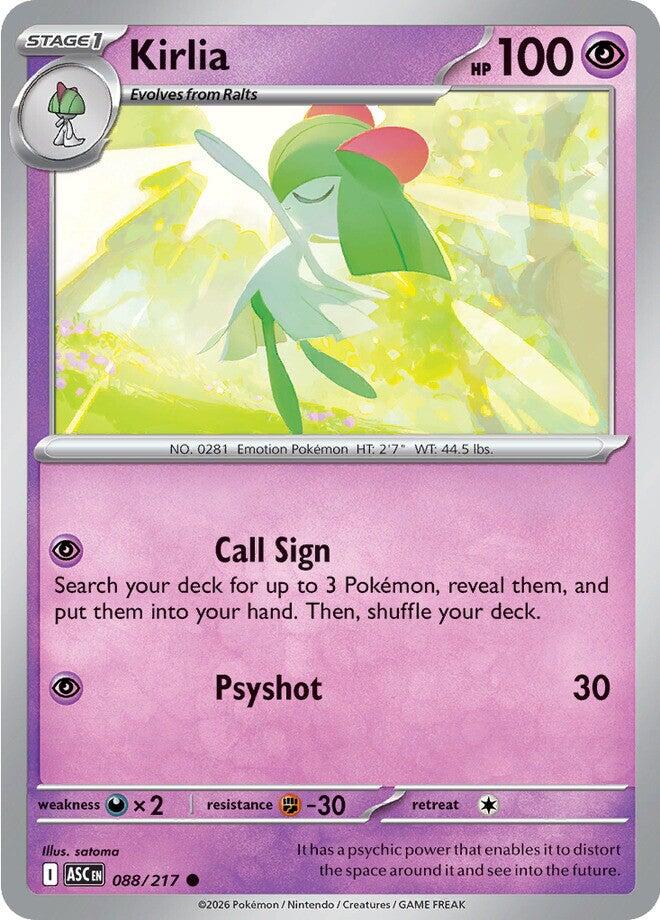 Kirlia (088/217) [Mega Evolution: Ascended Heroes] Pokémon