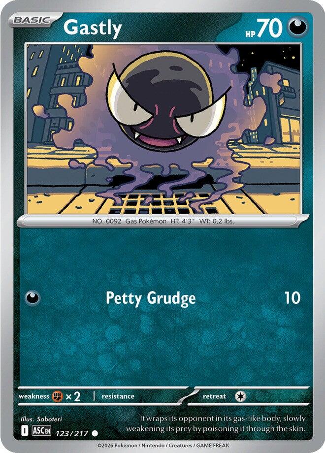 Gastly (123/217) [Mega Evolution: Ascended Heroes] Pokémon