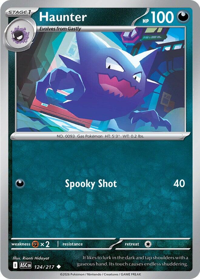 Haunter (124/217) [Mega Evolution: Ascended Heroes] Pokémon