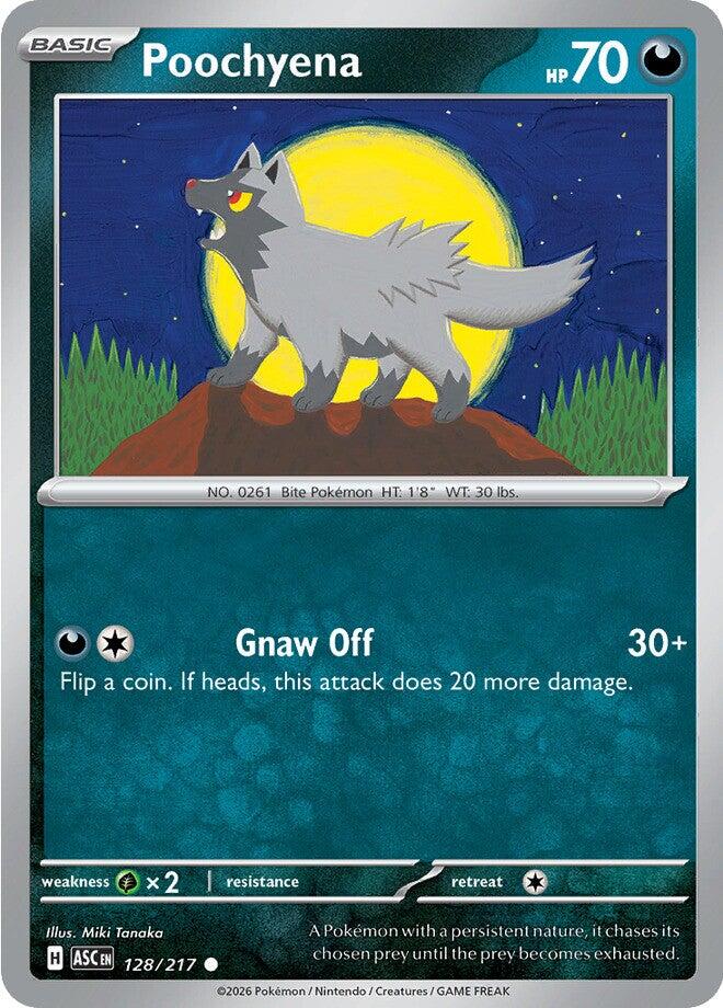 Poochyena (128/217) [Mega Evolution: Ascended Heroes] Pokémon