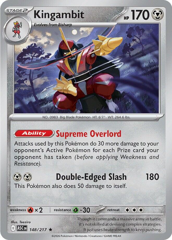 Kingambit (148/217) [Mega Evolution: Ascended Heroes] Pokémon