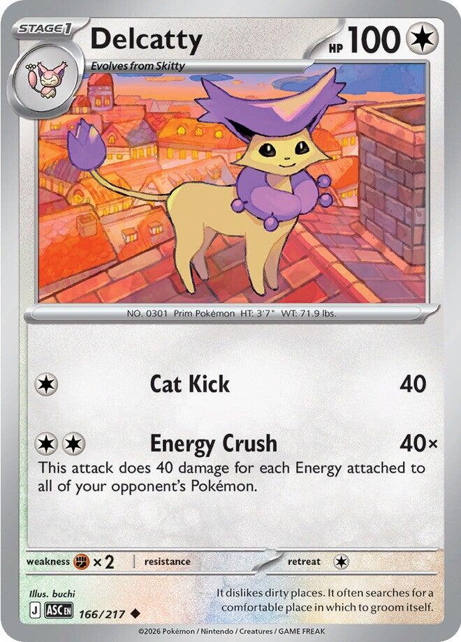 Delcatty (166/217) [Mega Evolution: Ascended Heroes] Pokémon