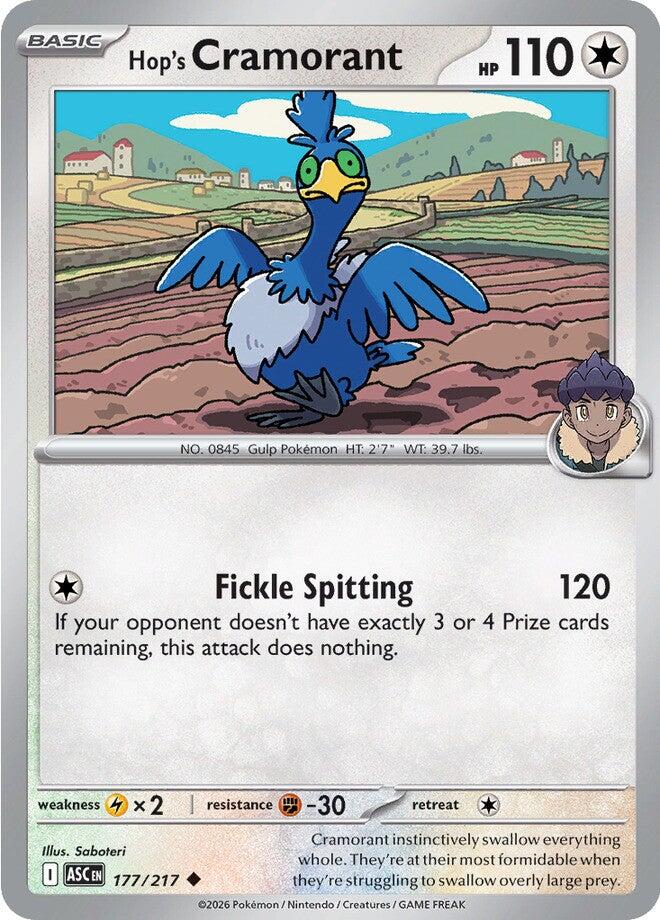 Hop's Cramorant (177/217) [Mega Evolution: Ascended Heroes] Pokémon