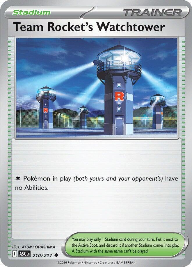Team Rocket's Watchtower (210/217) [Mega Evolution: Ascended Heroes] Pokémon