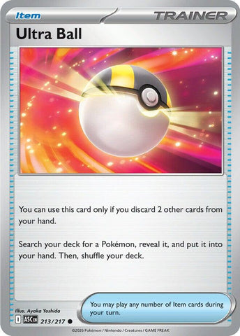 Ultra Ball (213/217) [Mega Evolution: Ascended Heroes] Pokémon