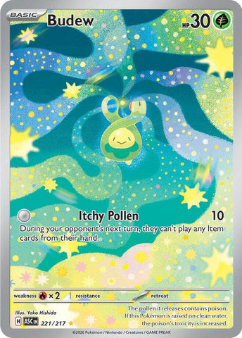 Budew (221/217) [Mega Evolution: Ascended Heroes] Pokémon