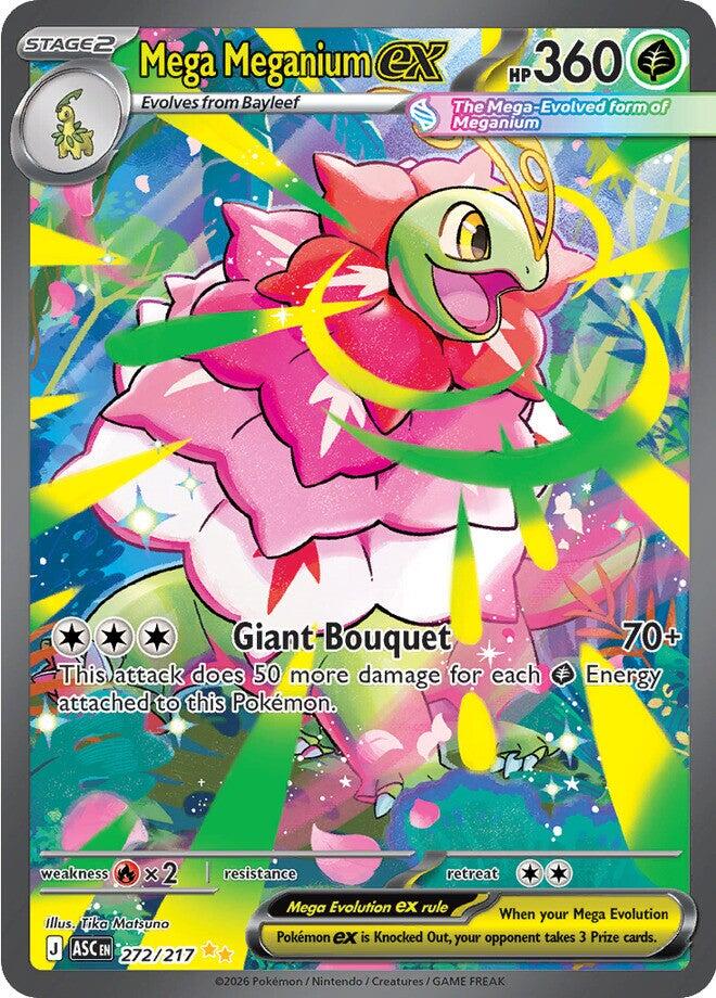 Mega Meganium ex (272/217) [Mega Evolution: Ascended Heroes] Pokémon