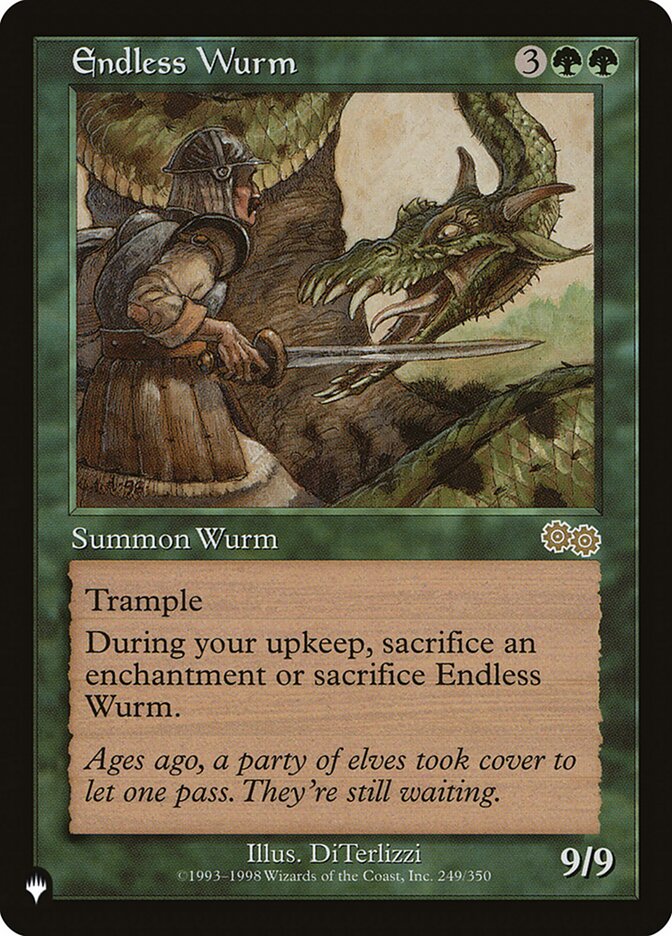 Endless Wurm [The List] Magic: The Gathering