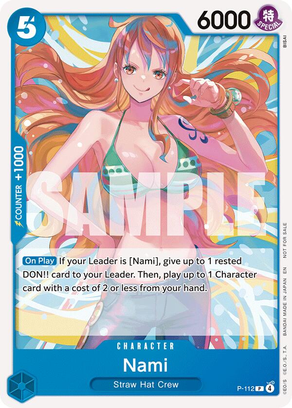 Nami (Heroines Battle Pack) [One Piece Promotion Cards] Bandai