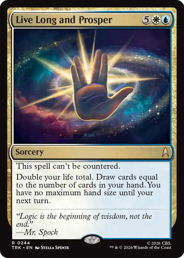 Live Long and Prosper [Star Trek] Magic: The Gathering
