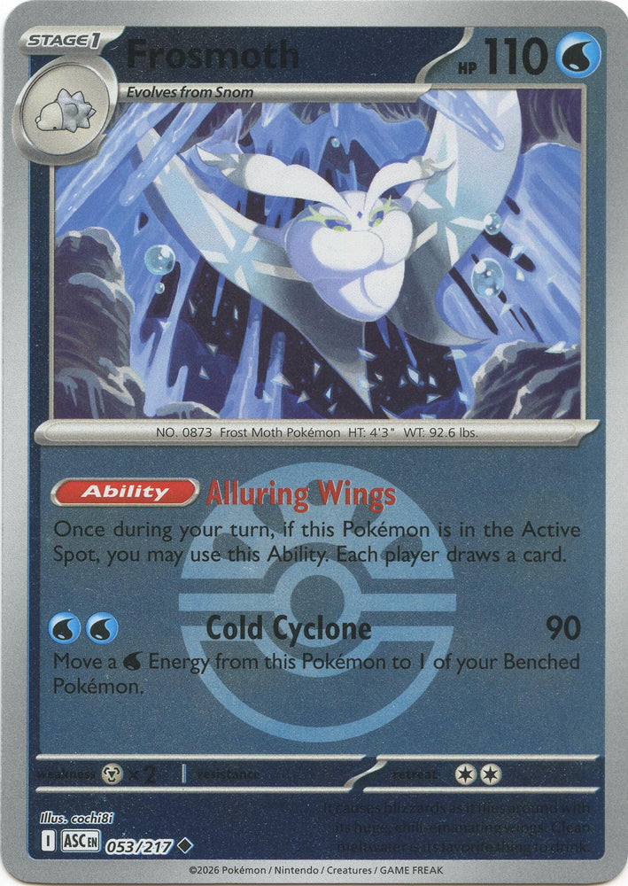 Frosmoth (053/217) (Friend Ball) [Mega Evolution: Ascended Heroes] Pokémon