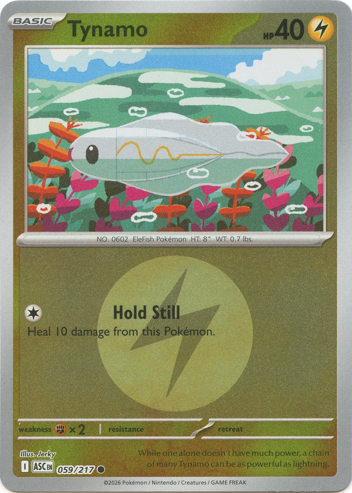 Tynamo (059/217) (Energy Symbol Pattern) [Mega Evolution: Ascended Heroes] Pokémon