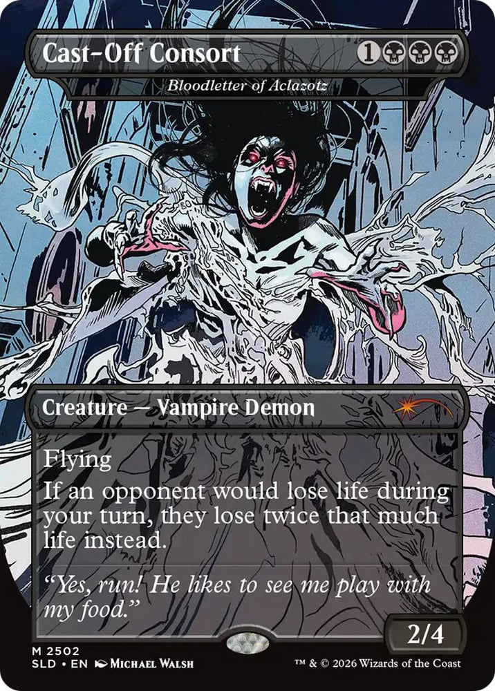 Cast-Off Consort - Bloodletter of Aclazotz [Secret Lair Drop Series] Magic: The Gathering