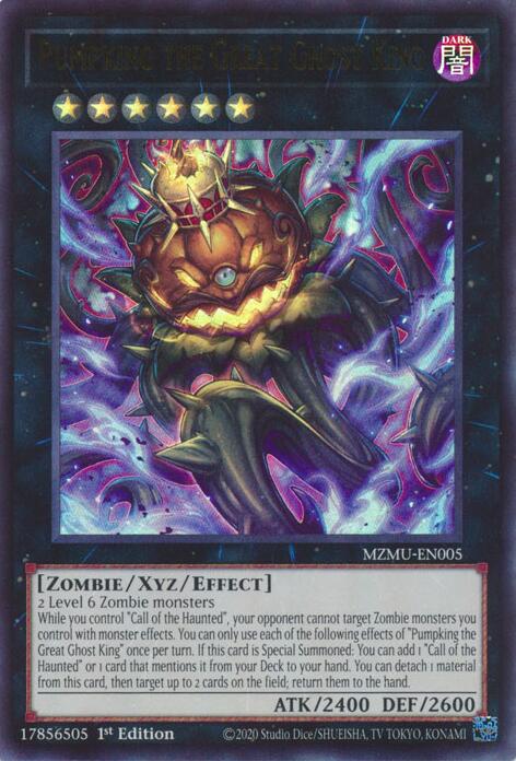 Pumpking the Great Ghost King [MZMU-EN005] Ultra Rare Yu-Gi-Oh!