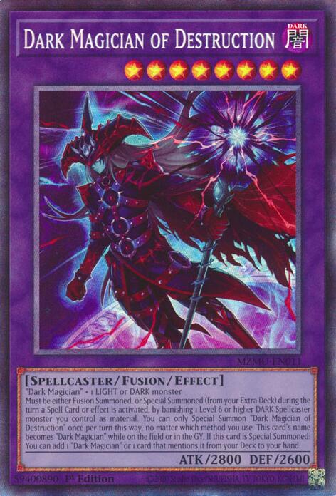 Dark Magician of Destruction (Collector's Rare) [MZMU-EN011] Collector's Rare Yu-Gi-Oh!