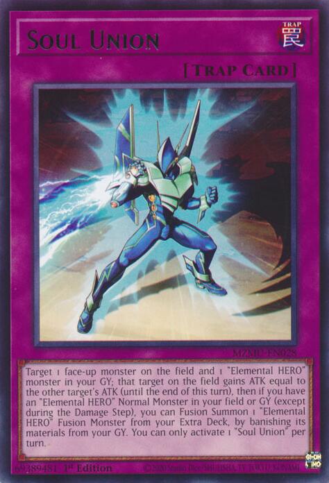 Soul Union [MZMU-EN028] Rare Yu-Gi-Oh!