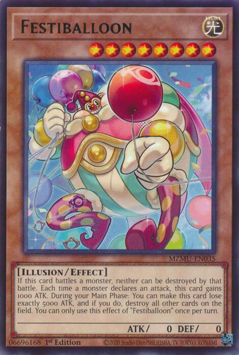 Festiballoon [MZMU-EN035] Rare Yu-Gi-Oh!