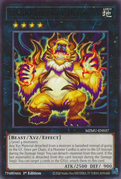 Bazoo the Soul-Devourer [MZMU-EN037] Rare Yu-Gi-Oh!