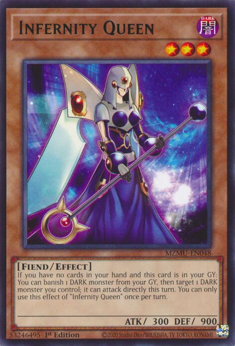 Infernity Queen [MZMU-EN048] Rare Yu-Gi-Oh!