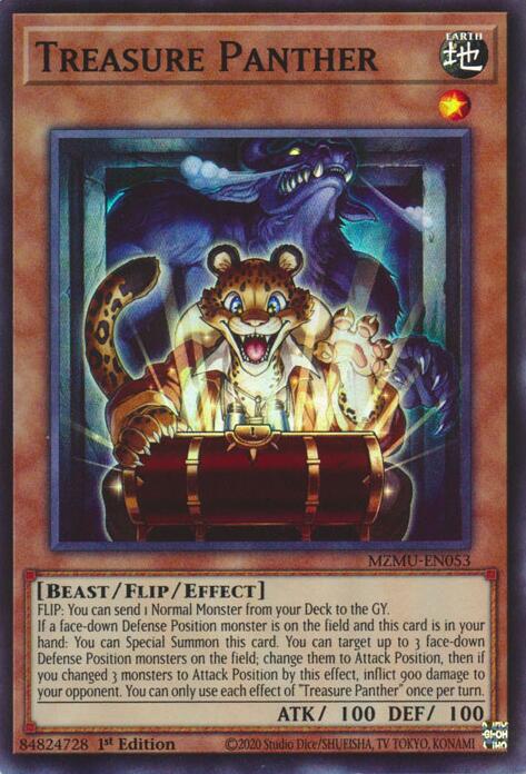 Treasure Panther [MZMU-EN053] Super Rare Yu-Gi-Oh!