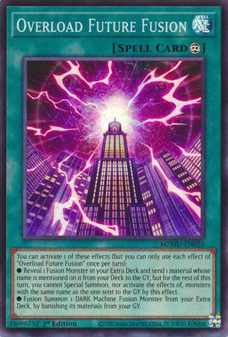 Overload Future Fusion [MZMU-EN055] Super Rare Yu-Gi-Oh!