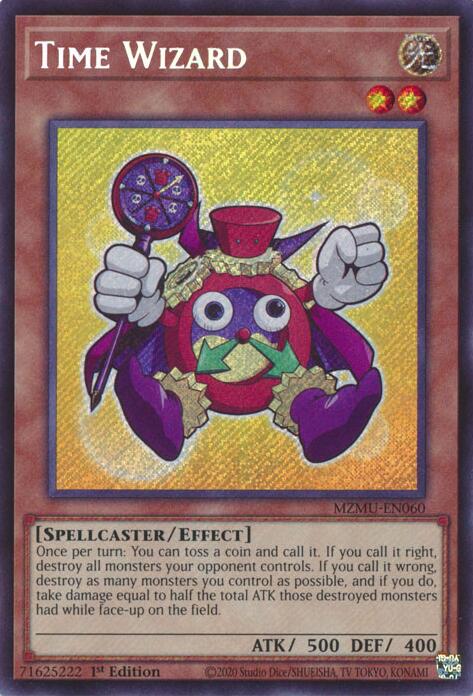 Time Wizard [MZMU-EN060] Secret Rare Yu-Gi-Oh!