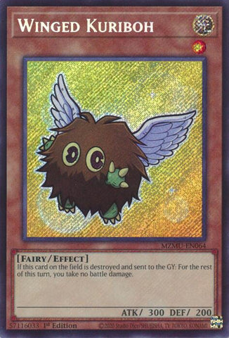 Winged Kuriboh [MZMU-EN064] Secret Rare Yu-Gi-Oh!