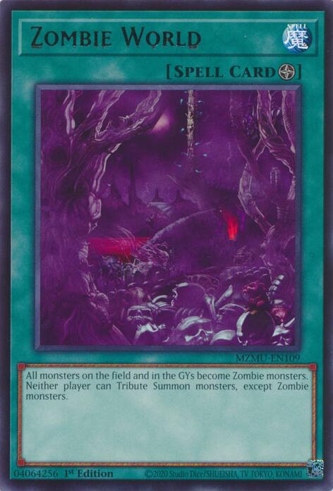 Zombie World [MZMU-EN109] Rare Yu-Gi-Oh!