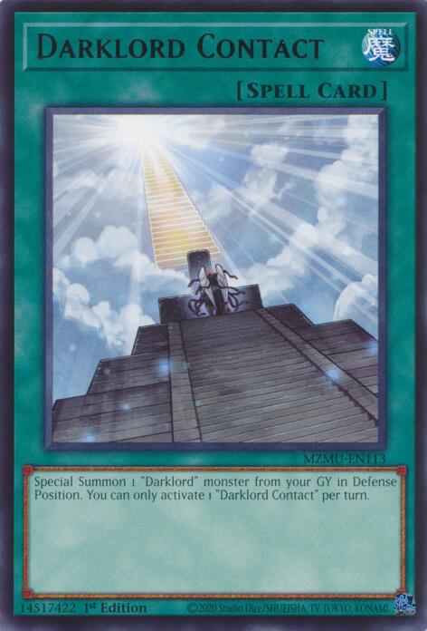 Darklord Contact [MZMU-EN113] Rare Yu-Gi-Oh!