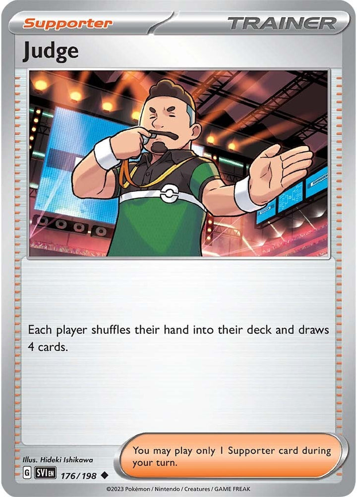 Judge (176/198) [Scarlet & Violet: Base Set] Pokémon