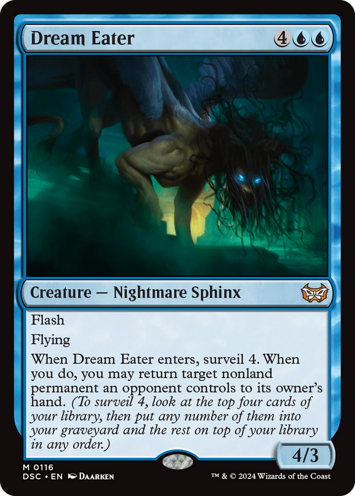 Dream Eater [Duskmourn: House of Horror Commander] Magic: The Gathering