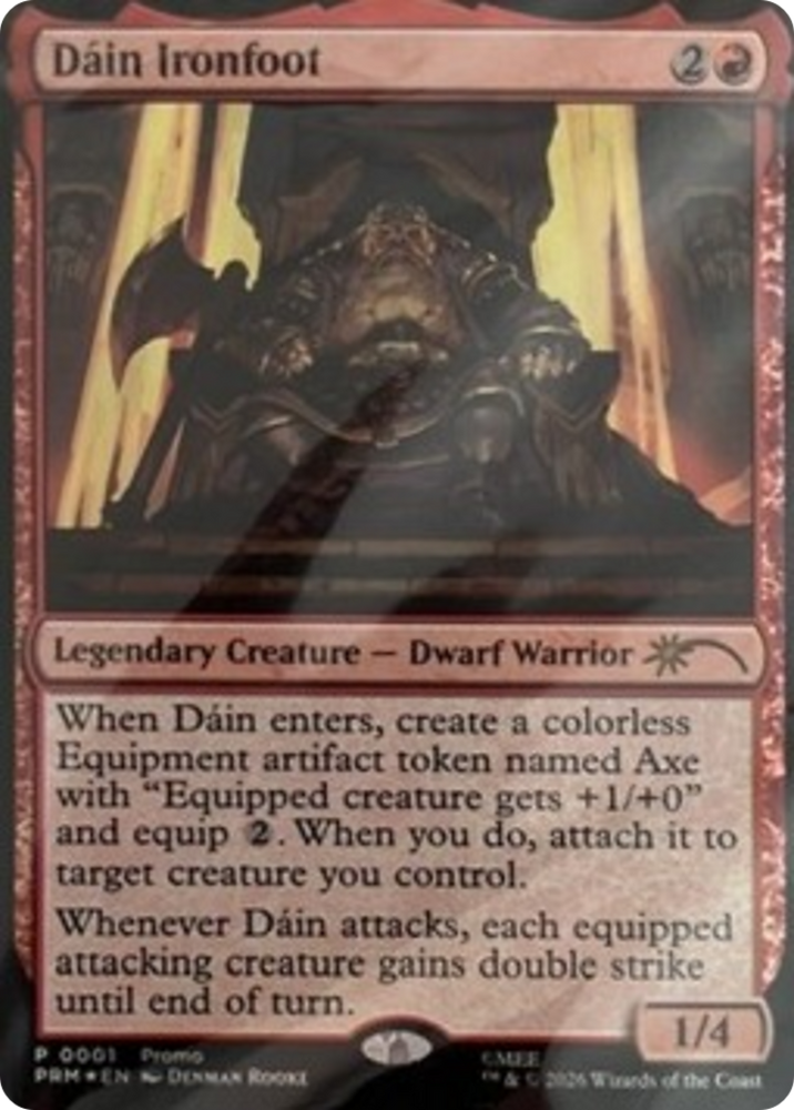 Dain Ironfoot [Media Promos] Magic: The Gathering