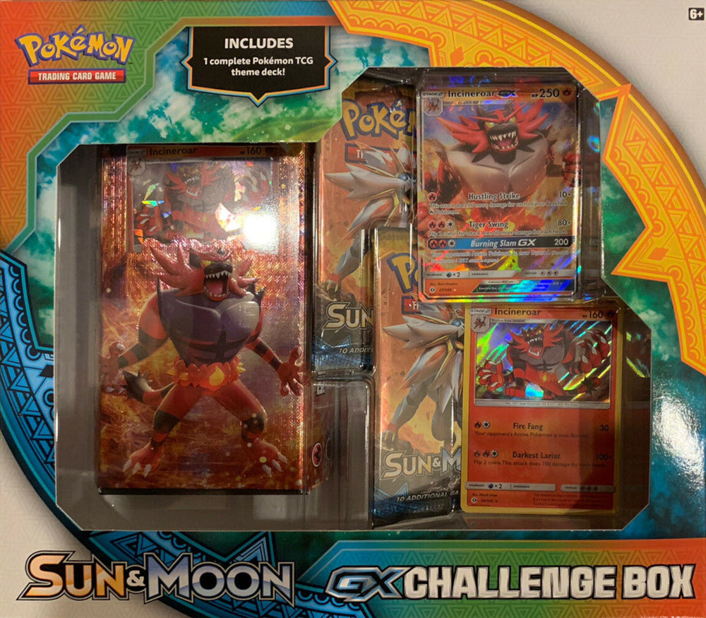 Sun & Moon - Challenge Box (Incineroar GX) Pokémon