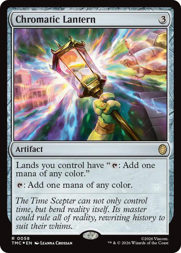 Chromatic Lantern (Surge Foil) [Teenage Mutant Ninja Turtles Commander] Magic: The Gathering