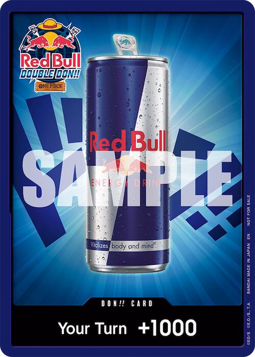 DON!! Card (Red Bull Don!!) [One Piece Promotion Cards] Bandai