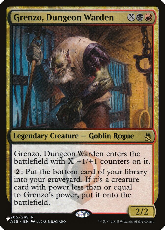 Grenzo, Dungeon Warden [The List] Magic: The Gathering