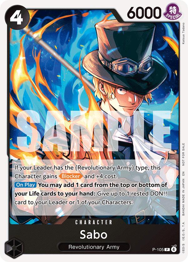 Sabo (Tournament Pack 2026 Vol. 2) [One Piece Promotion Cards] Bandai