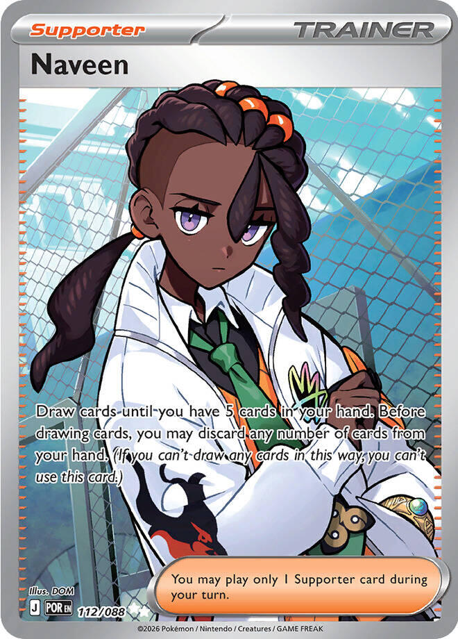 Naveen (112/088) [Mega Evolution: Perfect Order] Pokémon