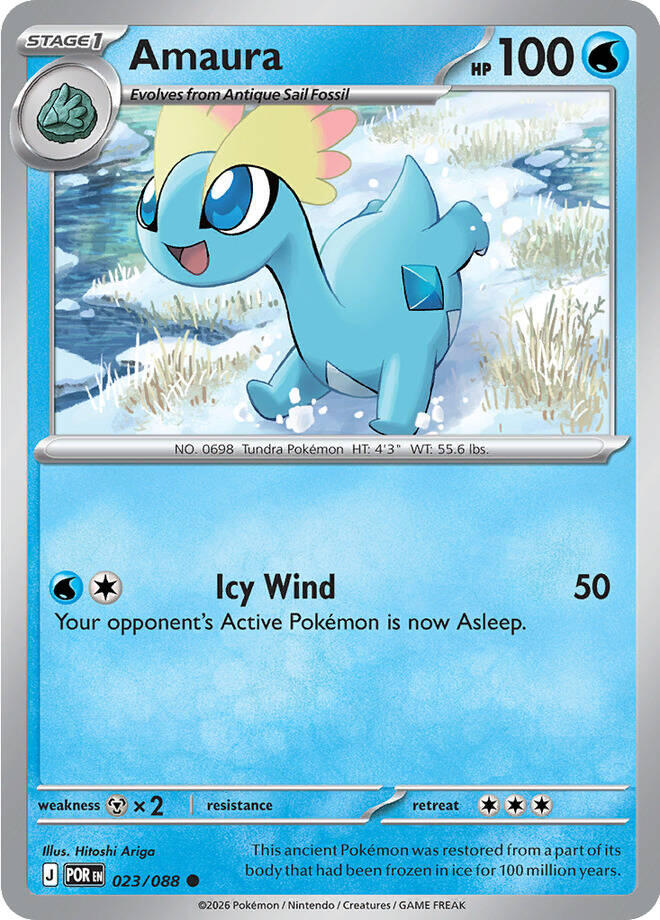 Amaura (023/088) [Mega Evolution: Perfect Order] Pokémon