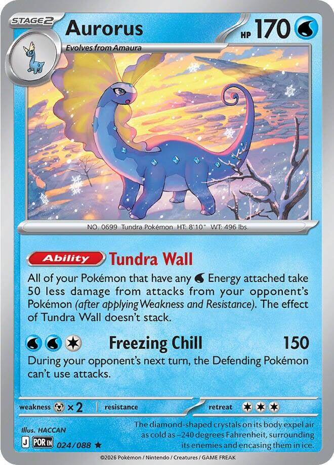 Aurorus (024/088) [Mega Evolution: Perfect Order] Pokémon