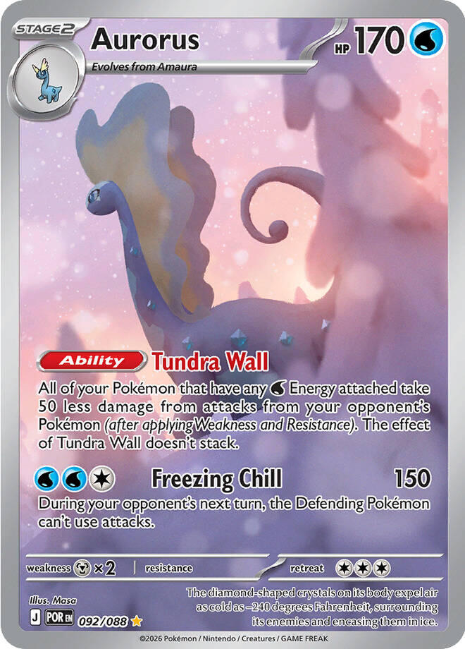 Aurorus (092/088) [Mega Evolution: Perfect Order] Pokémon