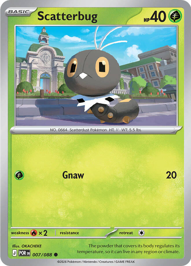 Scatterbug (007/088) [Mega Evolution: Perfect Order] Pokémon