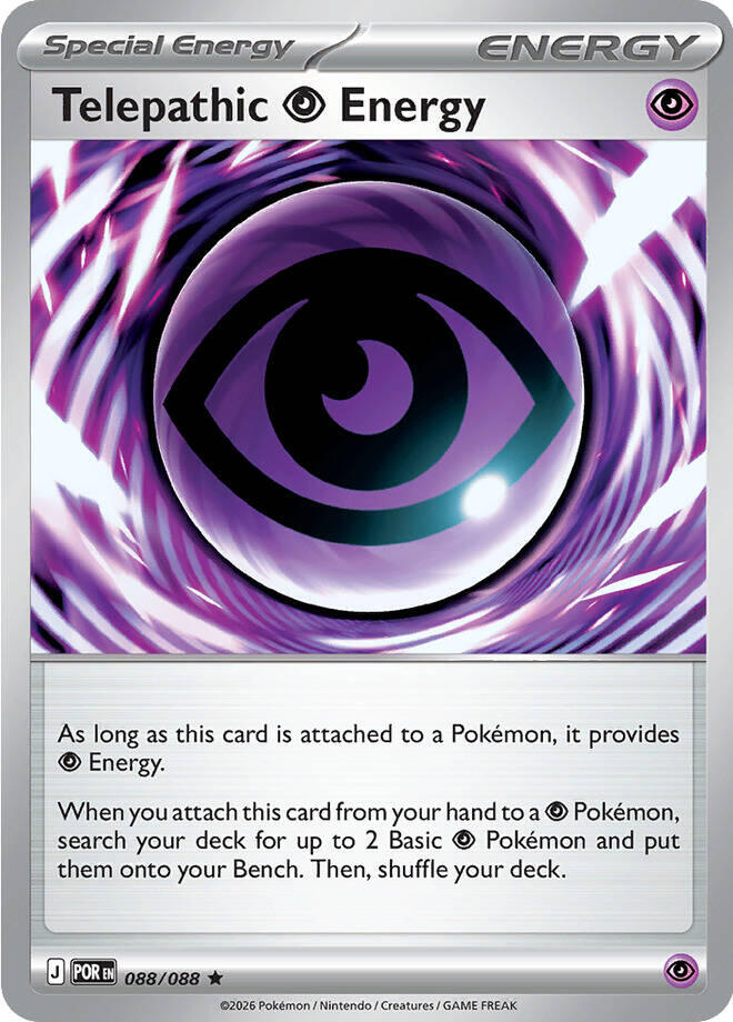 Telepathic Psychic Energy (088/088) [Mega Evolution: Perfect Order] Pokémon