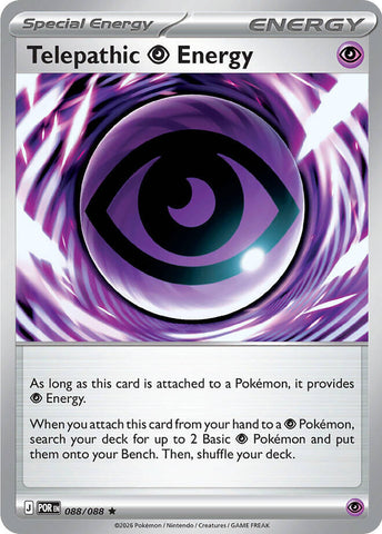 Telepathic Psychic Energy (088/088) [Mega Evolution: Perfect Order] Pokémon