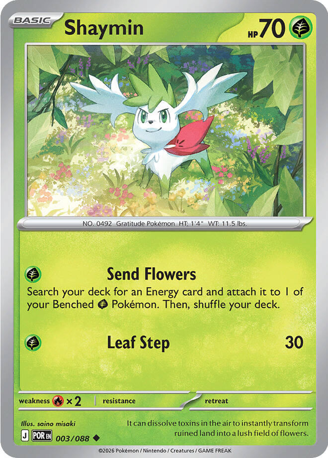 Shaymin (003/088) [Mega Evolution: Perfect Order] Pokémon